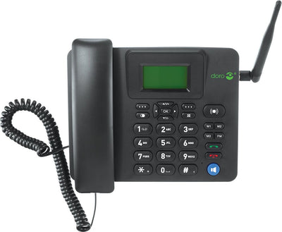 Doro 4100H IP-telefoner Svart LCD