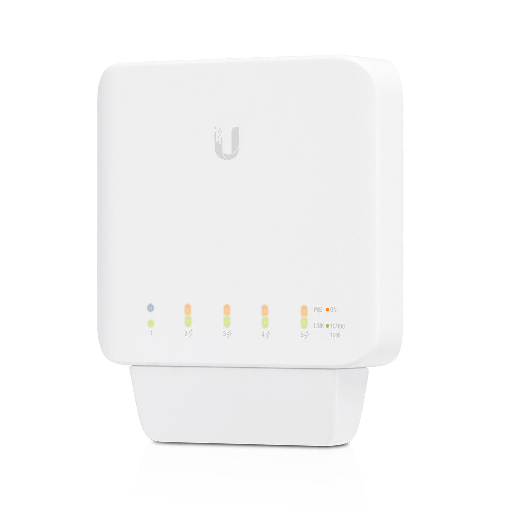 Ubiquiti UniFi USW‑FLEX hanterad L2 Gigabit Ethernet (10/100/1000) Strömförsörjning via Ethernet (PoE) stöd Vit