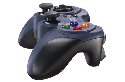 Logitech G F310 Svart, Blå USB 2.0 Spelplatta Analog / Digital PC