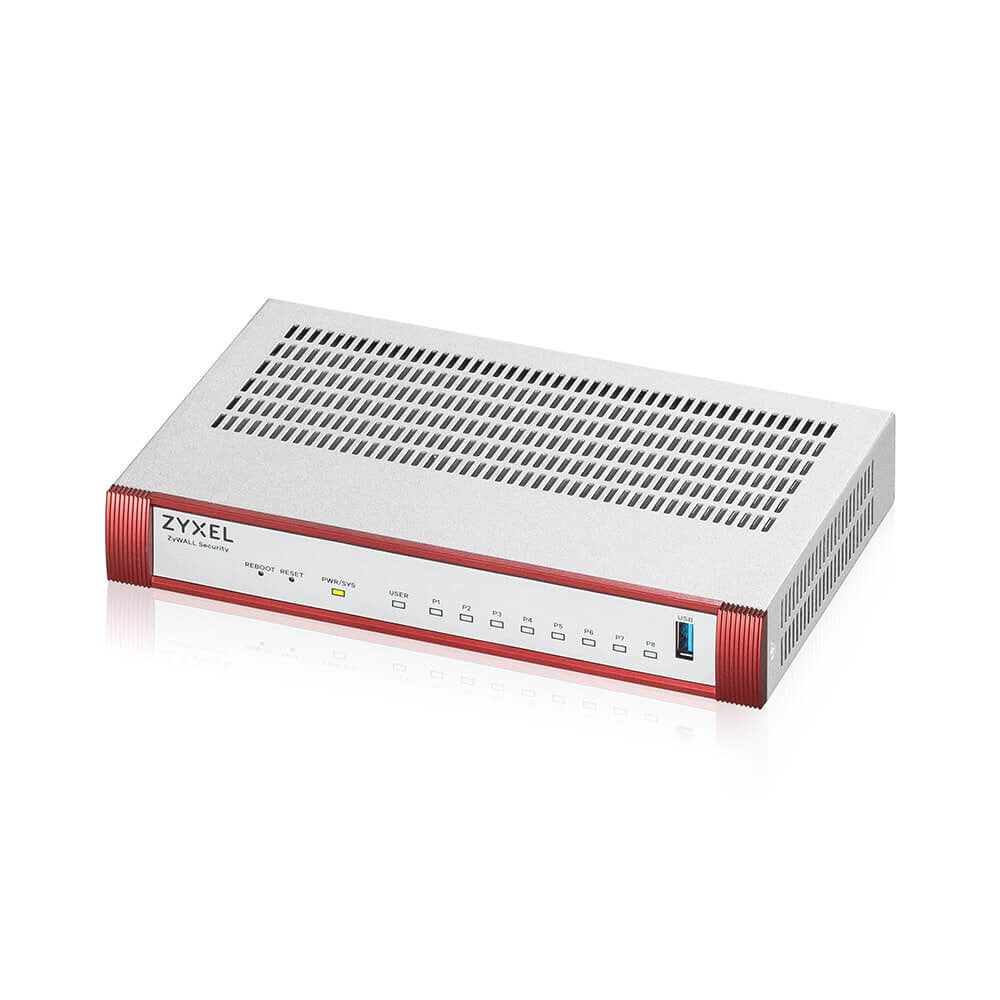 Zyxel USG FLEX 100H hårdvarubrandväggar 3 Gbit/s