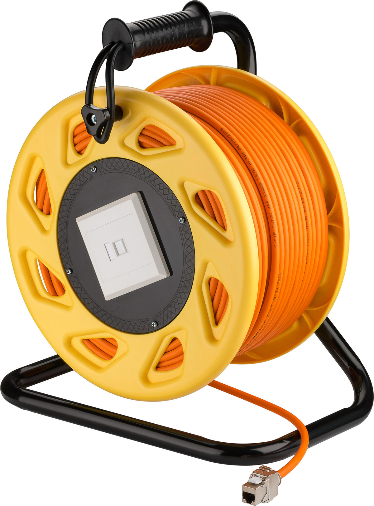 Goobay 58934 nätverkskablar Orange 50 m Cat7a S/FTP (S-STP)
