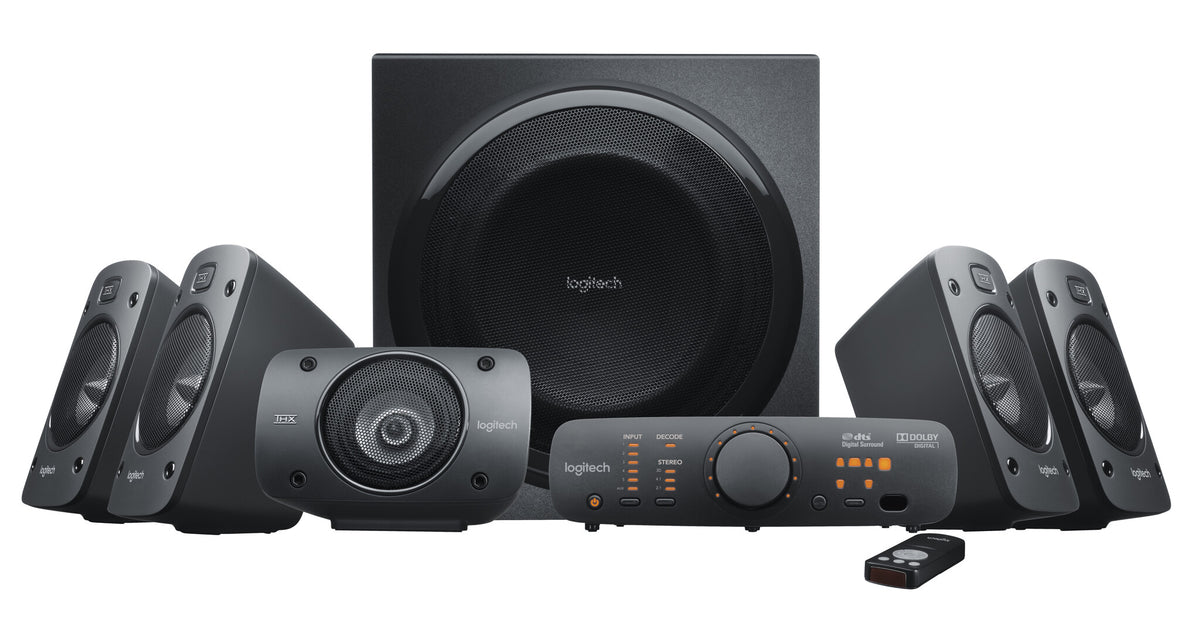 Logitech 980-000468 mikrofonset 500 W Universal Svart 5.1 kanaler 67 W