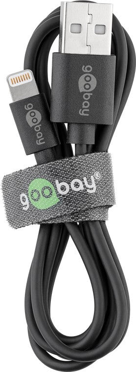 Goobay 63523 belysningskabel 1 m Svart