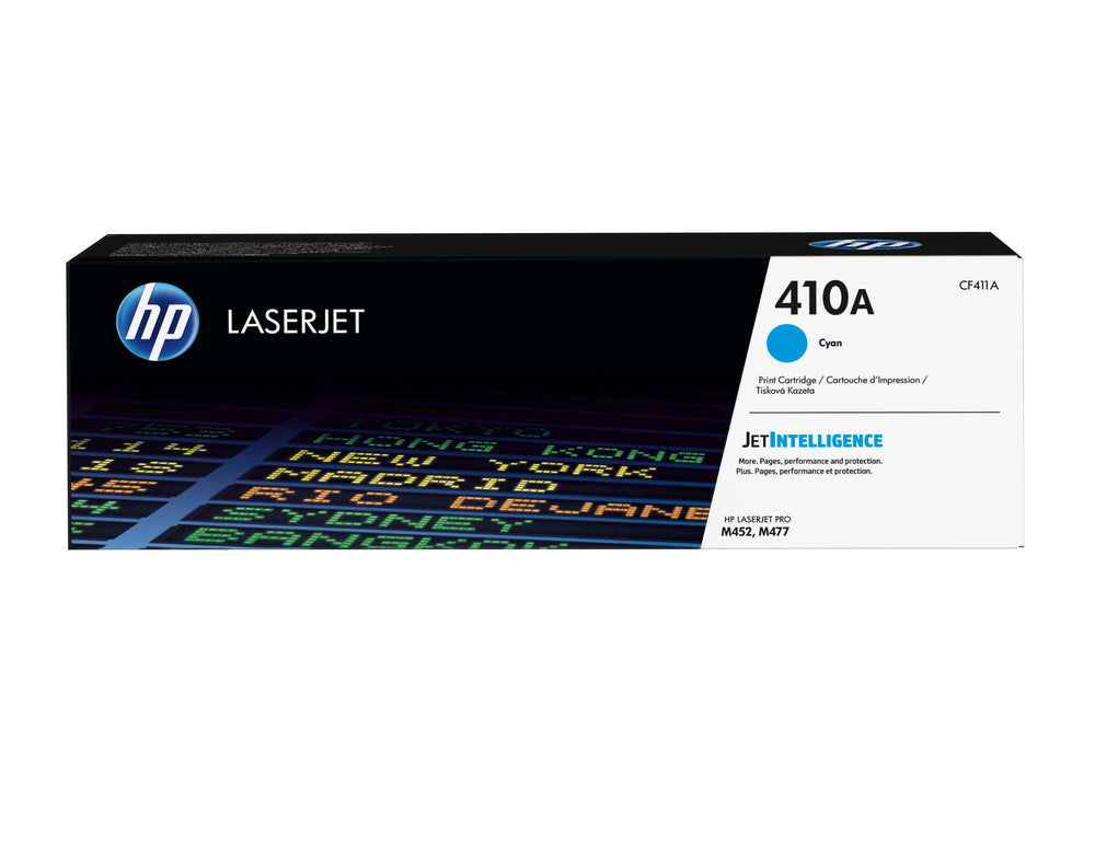HP 410A cyan original LaserJet-tonerkassett