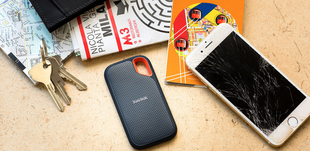 SanDisk Extreme Portable 4 TB Blå