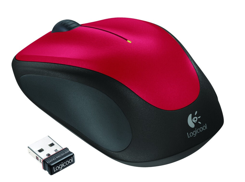 Logitech M235 Optisk Trådløs Rød