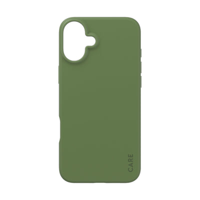 PanzerGlass CARE by PG Green iPhone16 6.7 mobiltelefonfodral Omslag Transparent