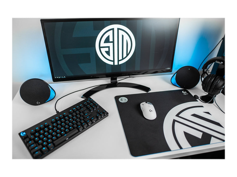 Logitech G Pro Mechanical Gaming Keyboard – GX Blue Clicky, RGB, Pan Nordic, Kompakt TKL, USB (Svart)