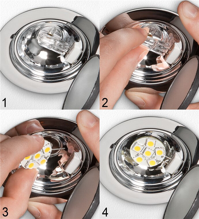 Goobay 30590 LED-lampor Varmvitt 3000 K 1,5 W G4 E