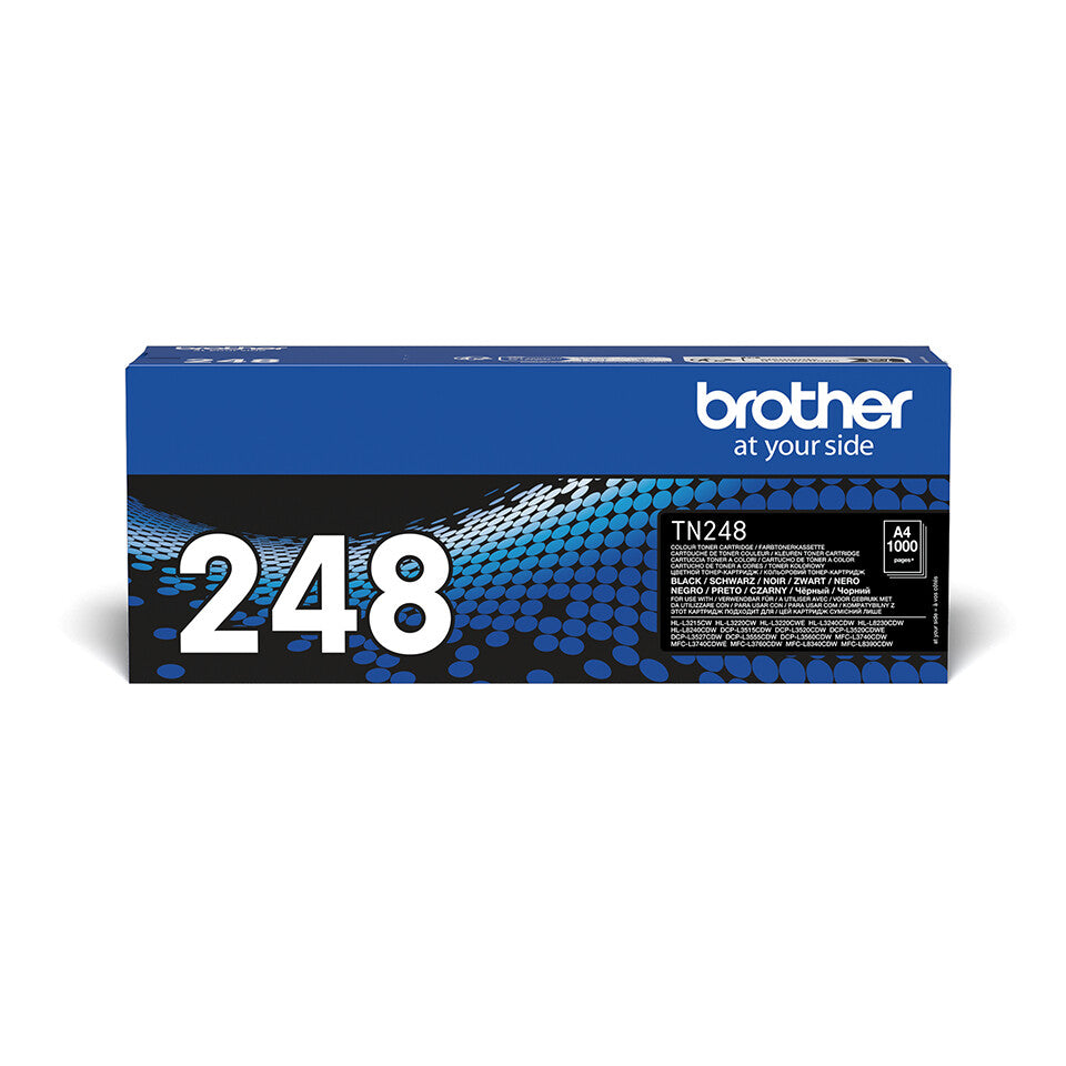 Brother TN-248BK Tonerkassett 1 styck Original Svart