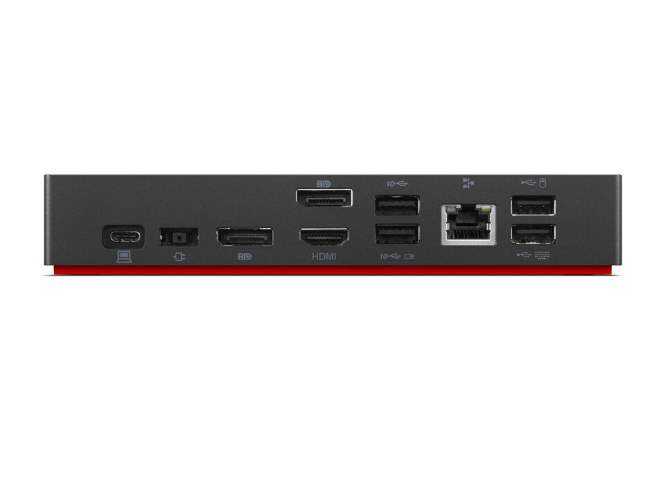 Lenovo ThinkPad Universal USB-C Dock Kabel USB 3.2 Gen 1 (3.1 Gen 1) Type-C Svart