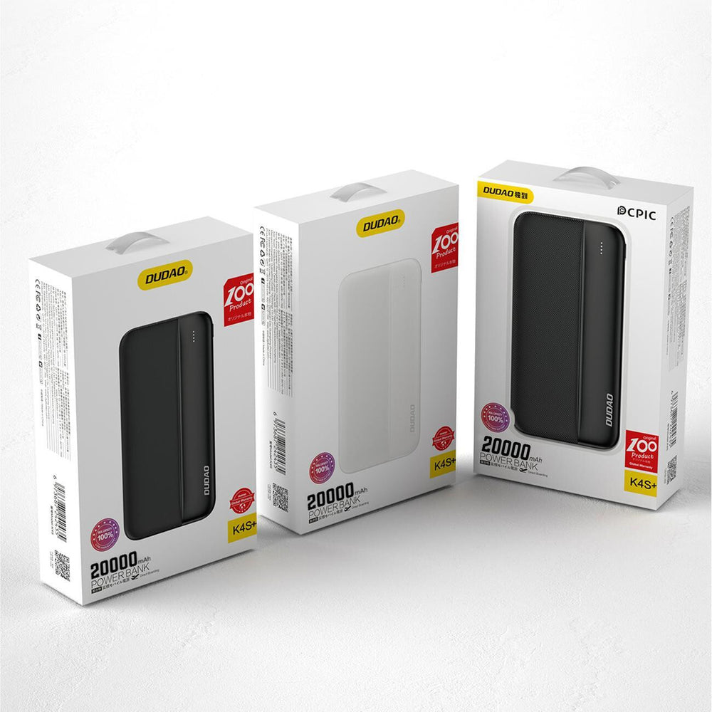DUDAO K4S+ Powerbank 20000mAh White Vit