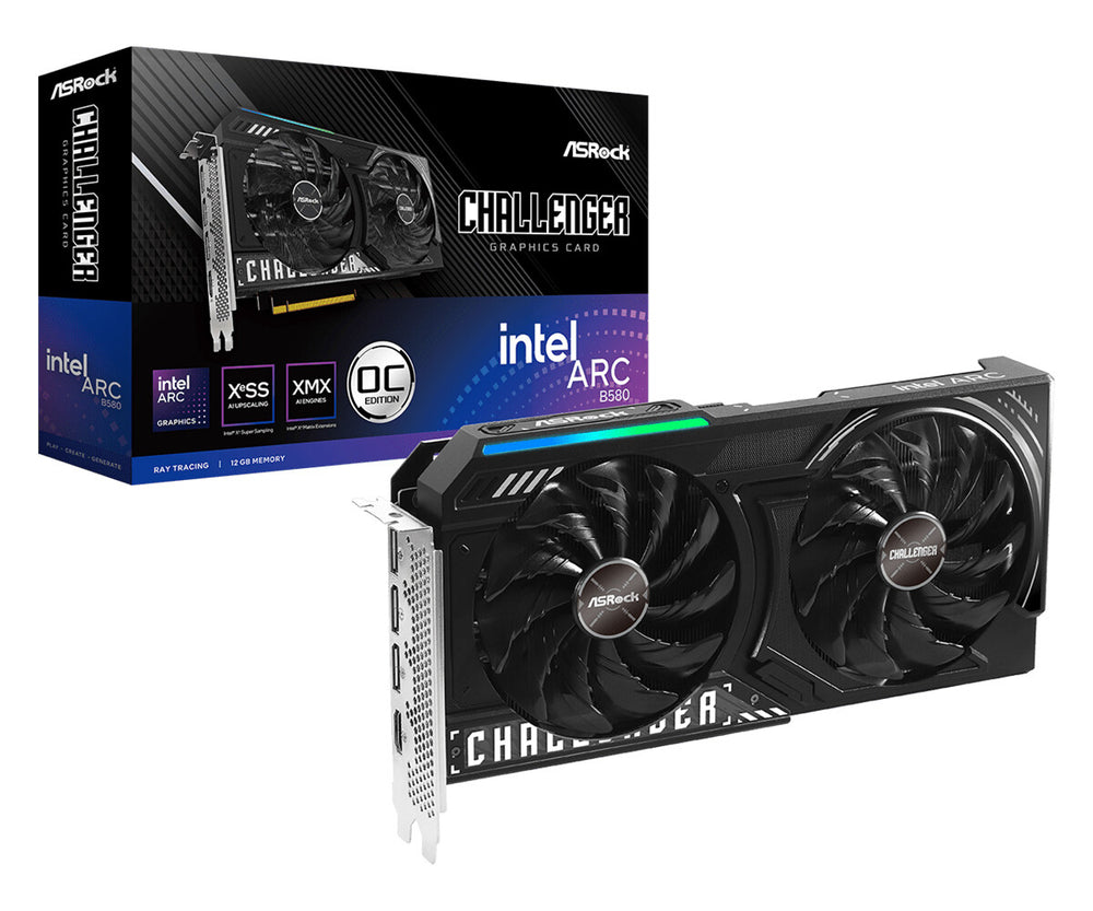 Asrock Intel Arc B580 Challenger 12GB OC GDDR6