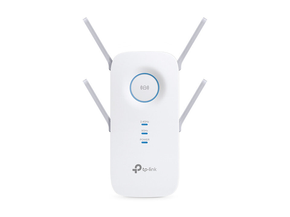 TP-Link RE650 nätverksförlängare Nätverkssändare Vit 10, 100, 1000 Mbit/s