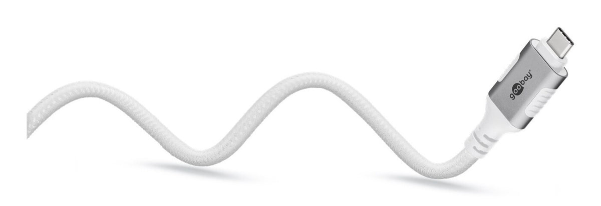 Goobay 74180 nätverkskablar Vit 10 m Cat6 F/UTP (FTP)