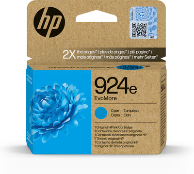 HP 924e EvoMore cyan originalbläckpatron