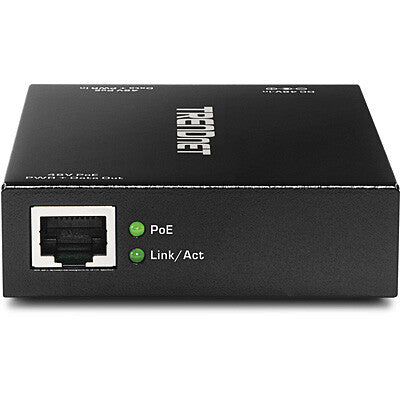 Trendnet TPE-E100 bryggor & repeaters 800 Mbit/s Svart