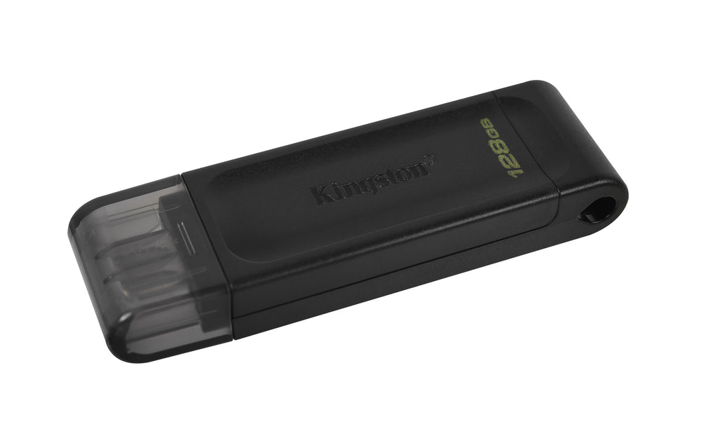 Kingston Technology DataTraveler 70 USB-sticka 128 GB USB Type-C 3.2 Gen 1 (3.1 Gen 1) Svart
