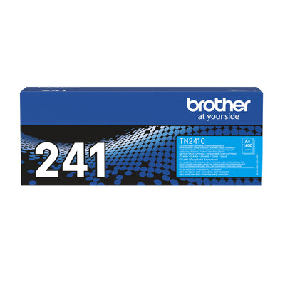 Brother TN-241C Tonerkassett 1 styck Original Cyan