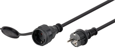 Goobay 71472 strömkablar Svart 5 m CEE7/4