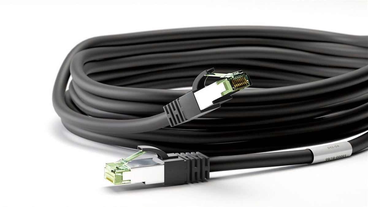 Goobay 66725 nätverkskablar Svart 7,5 m Cat8.1 S/FTP (S-STP)