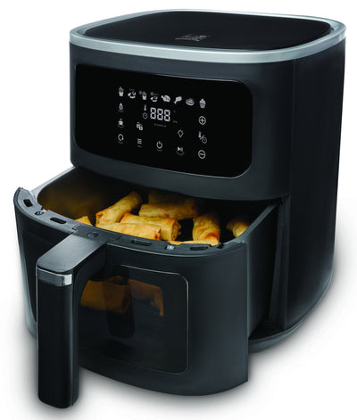 Fritel SnackTastic ST 7720 Single 8 l Fristående 1700 W Varmluftsfritös Svart