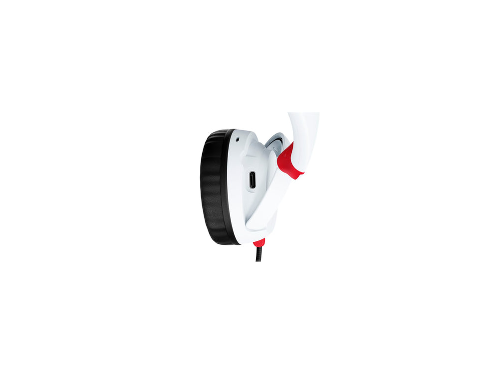 HyperX Cloud Mini – Trådlöst Gamingheadset med Bluetooth 5.3, ANC & 3,5 mm (Vitt)
