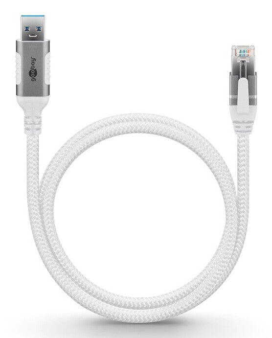 Goobay 74162 nätverkskablar Vit 7,5 m Cat6 F/UTP (FTP)