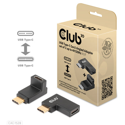 CLUB3D CAC-1528 kabelomvandlare (hane/hona) USB C