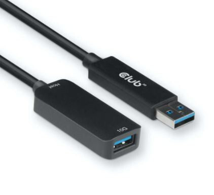 CLUB3D CAC-1411 USB-kablar USB 3.2 Gen 2 (3.1 Gen 2) 5 m USB A Svart