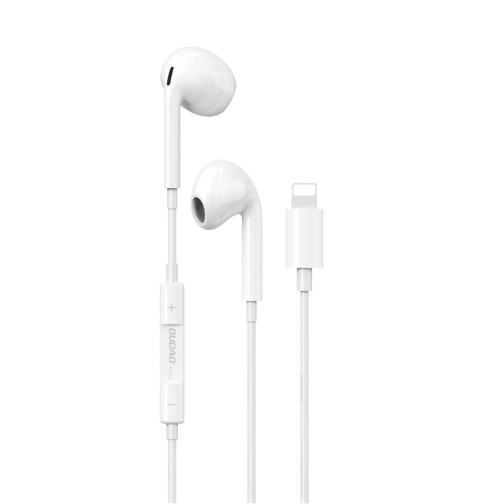 DUDAO X14PROL hörlur och headset Kabel I öra Samtal/musik Vit