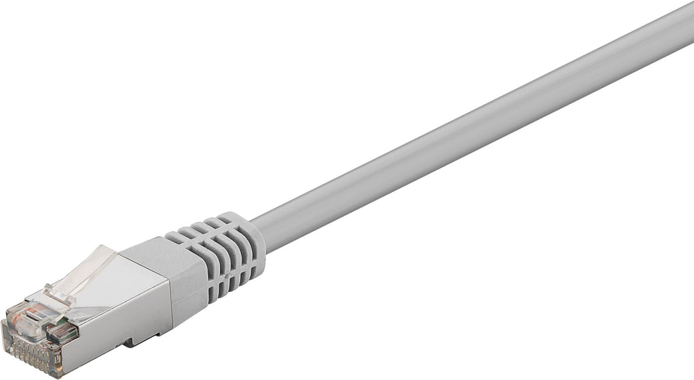 Goobay 73076 nätverkskablar Grå 0,5 m Cat5e F/UTP (FTP)
