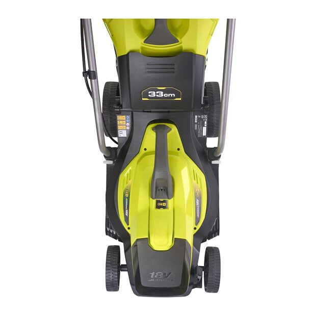 Ryobi OLM1833B Handgräsklippare Batteri Svart, Grön