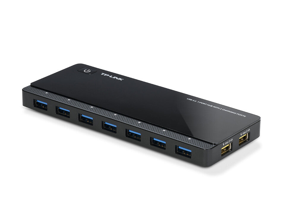 TP-Link UH720 gränssnittshubbar USB 3.2 Gen 1 (3.1 Gen 1) Micro-B 5000 Mbit/s Svart