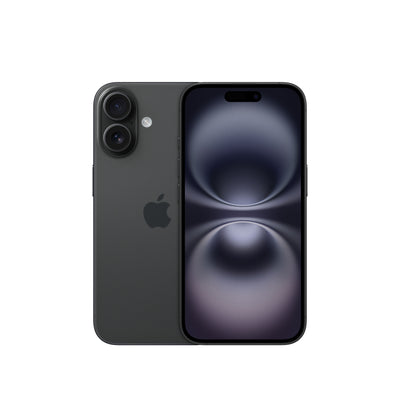 Apple iPhone 16 15,5 cm (6.1") Dubbla SIM-kort iOS 18 5G USB Type-C 128 GB Svart