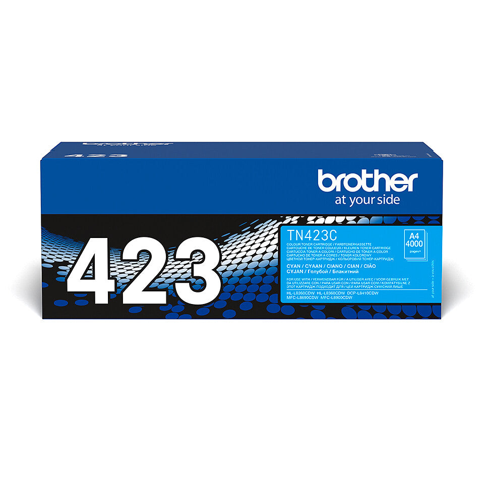 Brother TN-423C Tonerkassett 1 styck Original Cyan
