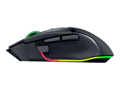 Razer Basilisk V3 Pro Trådlös Gamingmus – 30 000 DPI, Bluetooth, Chroma RGB, 11 Knappar, Ergonomisk (Svart)