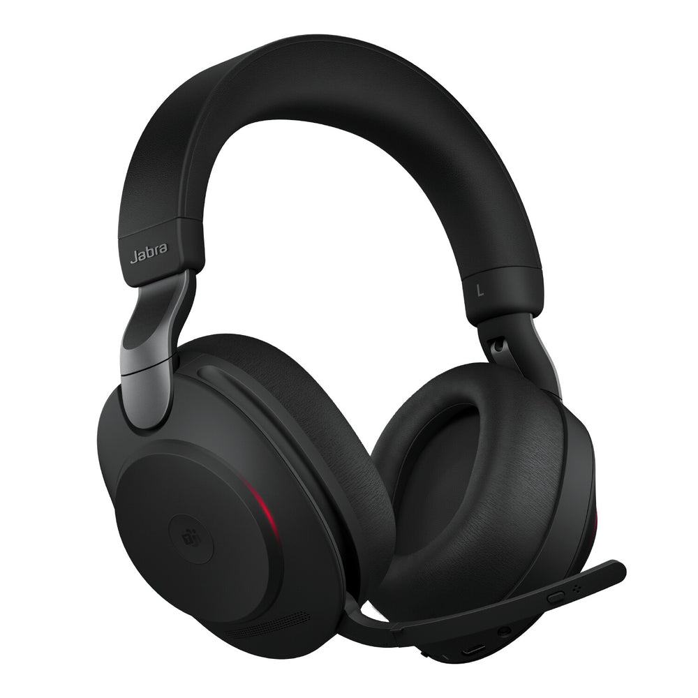 Jabra 28599-999-889 hörlur och headset Kabel & Trådlös Huvudband Kontor/callcenter USB Type-C Bluetooth Svart