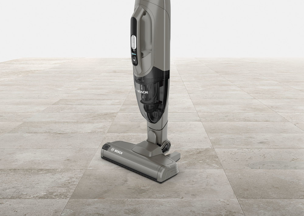 Bosch Serie 2 BBHF214G upprättstående dammsugare och elektrisk sopborste 2-in-1 stick vacuum Batteri Torr Utan påse Grå