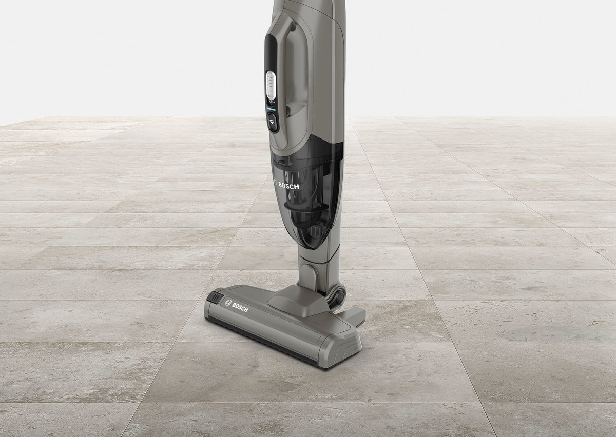 Bosch Serie 2 BBHF214G upprättstående dammsugare och elektrisk sopborste 2-in-1 stick vacuum Batteri Torr Utan påse Grå