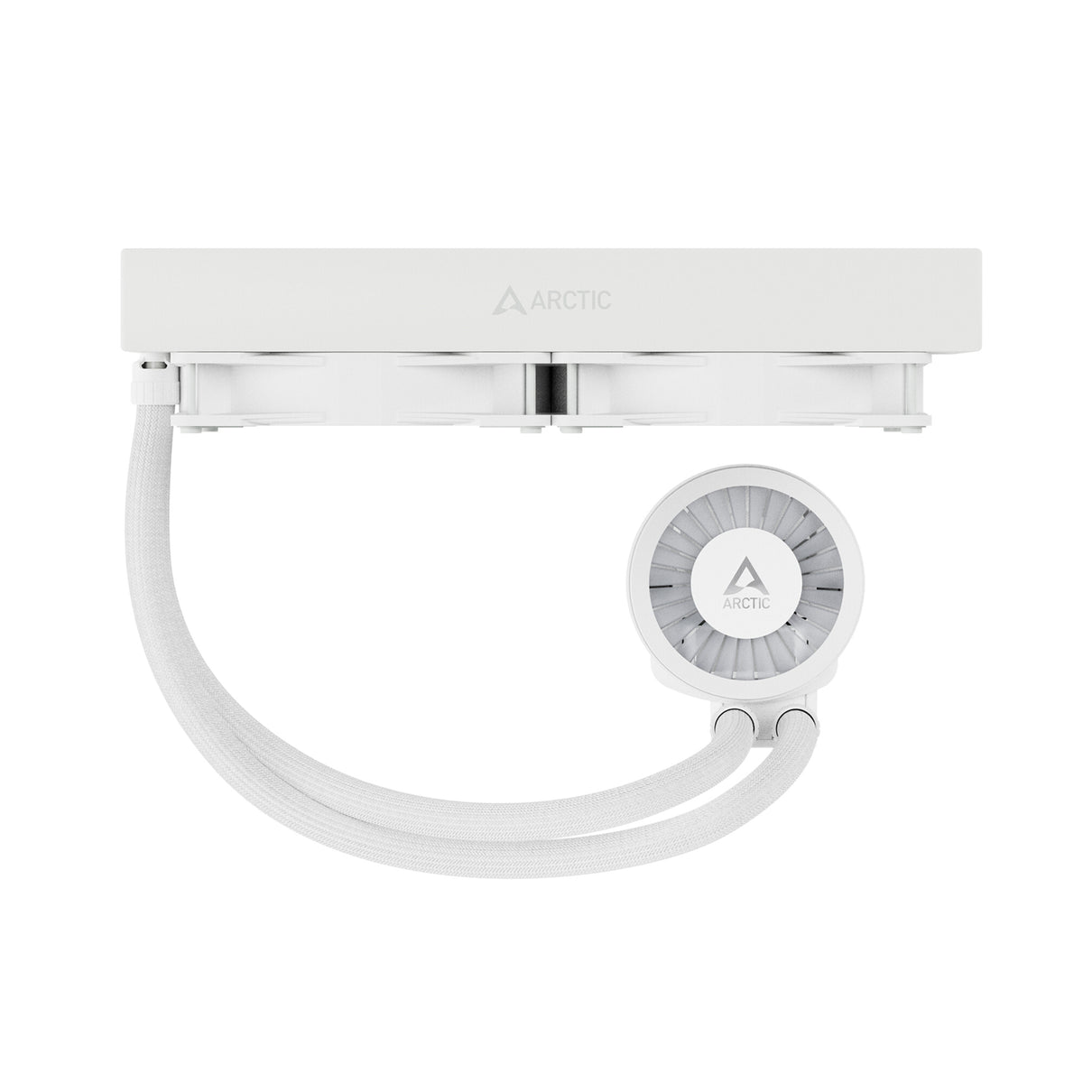 ARCTIC Liquid Freezer III 280 A-RGB Processor Allt-i-ett vätskekylare 14 cm Vit 1 styck