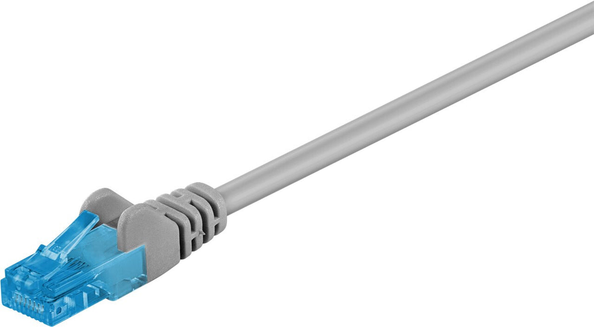 Goobay 55423 nätverkskablar Grå 5 m Cat6a U/UTP (UTP)