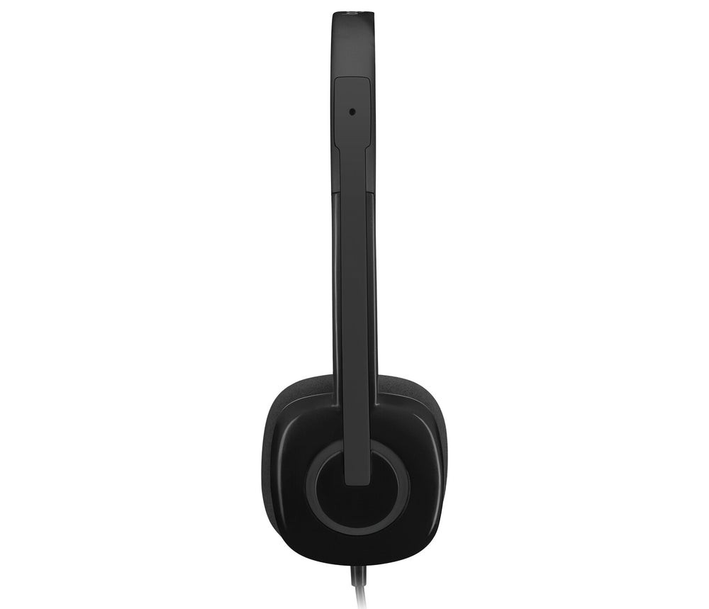 Logitech 981-000589 hörlur och headset Kabel Huvudband Kontor/callcenter Svart