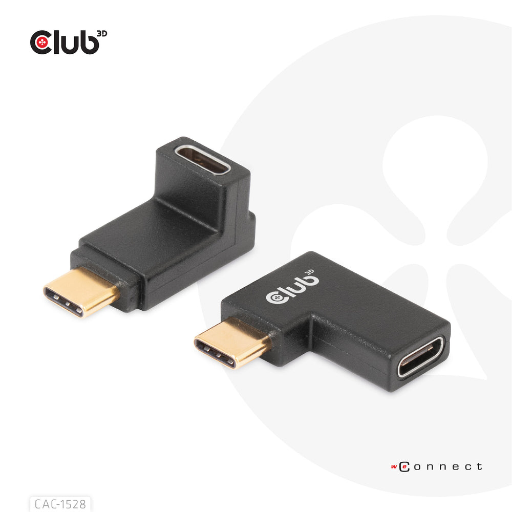 CLUB3D CAC-1528 kabelomvandlare (hane/hona) USB C