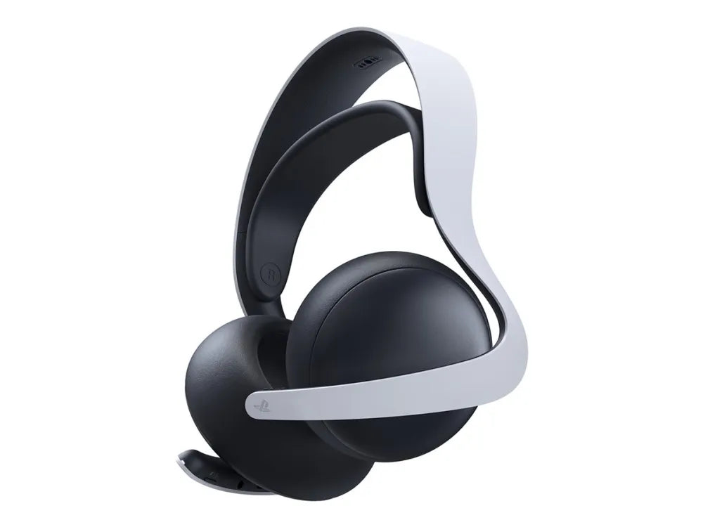 Sony PULSE Elite – Trådlöst Gamingheadset med Planmagnetiska Element, PlayStation Link & Bluetooth (Vitt)