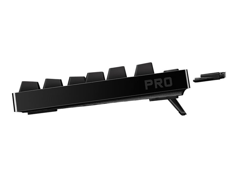 Logitech G Pro Mechanical Gaming Keyboard – GX Blue Clicky, RGB, Pan Nordic, Kompakt TKL, USB (Svart)