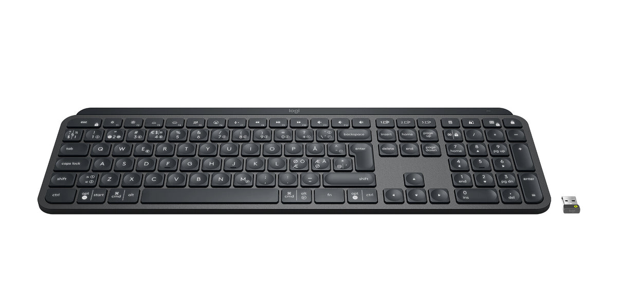 Logitech 920-010249 tangentbord Kontor Bluetooth Nordic grafit