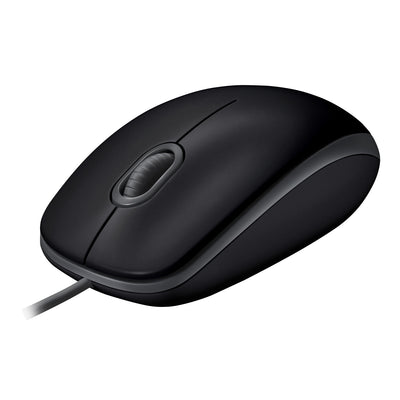 Logitech B110 Silent datormöss Kontor Ambidextrous USB Type-A Optisk 1000 DPI
