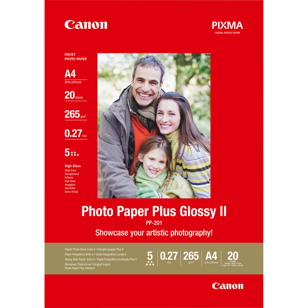 Canon 2311B019 fotopapper A4 Vit Glansigt