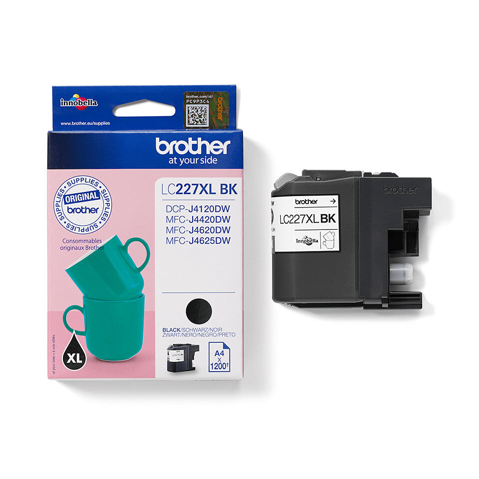 Brother LC227XLBK bläckpatroner 1 styck Original Svart